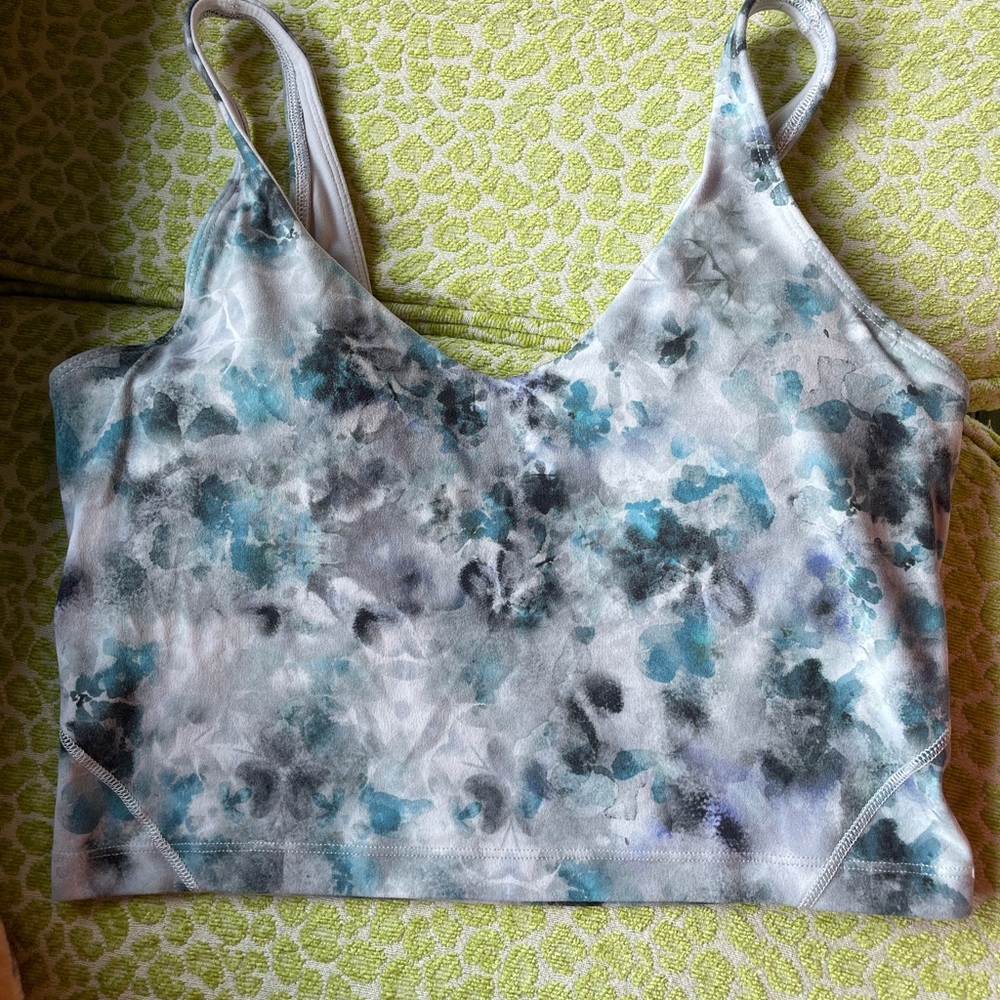 Lululemon Align Tank Tie Dye Blue